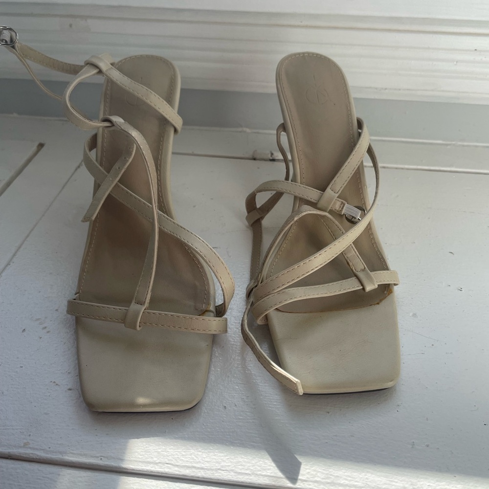 4th & reckless square toe Strappy Women's Sandals